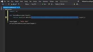 How to Validate a Postcode Using Python