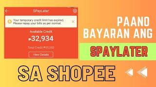 PAANO BAYARAN ANG SPAYLATER SA SHOPEE 2023 | maecan