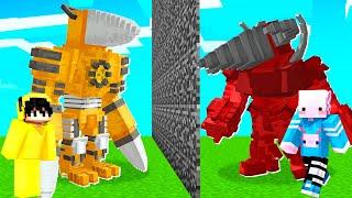 MEGA TİTAN TV MAN VS TİTAN TNT MAN | Minecraft