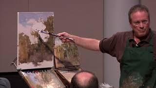 Painting demonstration by Clyde Aspevig