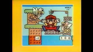 1986 Japanese Super Mario Bros LOTTE Snack Commercial