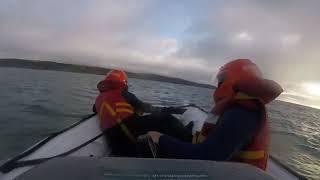 ProCat White Lightning, First test run, Salcombe December 2024