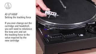 AT-LP140XP Setup | Direct-Drive Professional DJ Turntable