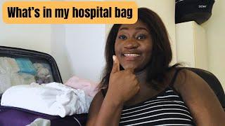 what's in my hospital bag | hospital bag for labor and delivery| ChiTime