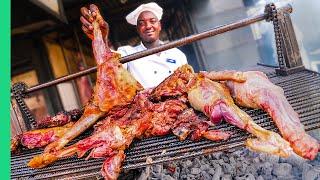 Kenyan MEAT TOUR in Nairobi!!! BOILED COW HEAD & Nyama Choma!!!