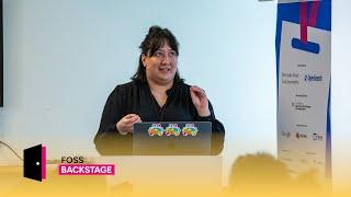 Celeste Horgan – More than developers: growing your maintainer community #FOSSBack