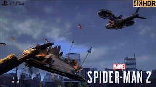 Marvel's Spiderman 2 - Kraven Hunts for Scorpion and Lee | PS5 Cut Scenes 4K 60 FPS