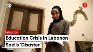 Education crisis in Lebanon spells 'disaster'