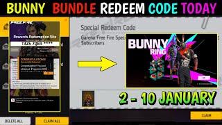 FREE FIRE REDEEM CODE TODAY 2 JANUARY REDEEM CODE FREE FIRE | FF REDEEM CODE TODAY 2 JANUARY FF