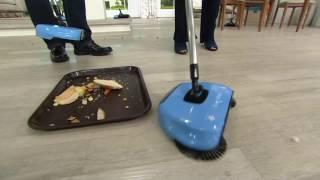 EasyEdge Lightweight Hard Floor Sweeper on QVC