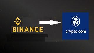 Transfer Money to Crypto.com  From Binance