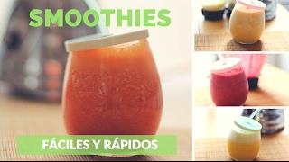 4 RECETAS DE ZUMOS Y BATIDOS NATURALES | Marilyn's Closet