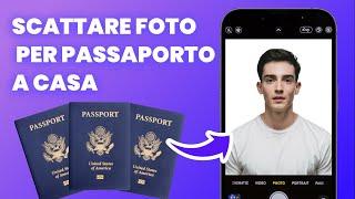 (2024) Come scattare una fototessera a casa usando il telefono - Tutorial