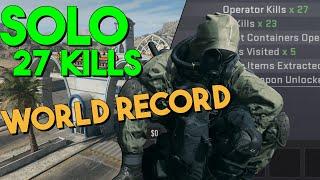 27 Operator Kills as a Solo in DMZ (S3 World Record)