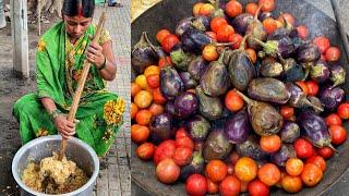 Bihari Cowdung Litti Chokha नीतीश कुमार हो या तेजस्वी यादव, सब दीवाने हैं इसकेPatna Street Food