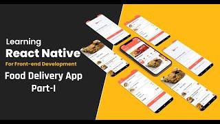 How to Create Food Delivery App in React Native | React Native Tutorial | Splash Screen design