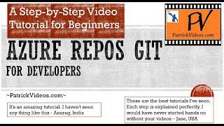 Azure DevOps Repos with GIT and Visual Studio for Developers - Read description for updated course