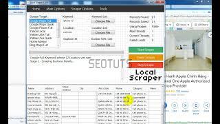 Demo Local Scraper Full version 7.6 | Auto data scraping