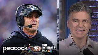 John Harbaugh vs. Jim Harbaugh: Which brother would you root for? | Pro Football Talk | NFL on NBC