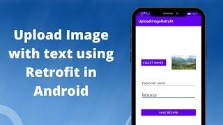 Upload Image to Server using Retrofit in Android Studio