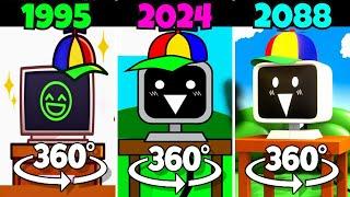 360º VR Incredibox Sprunki 1995 vs 2024 vs 2088