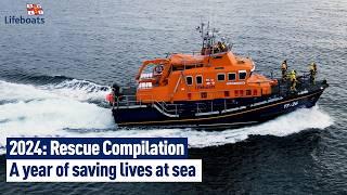 2024: RNLI rescue compilation – A year of saving lives at sea