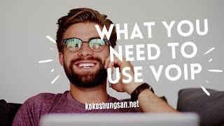 What You Need To Use VoIP | The Definitive Guide To VoIP