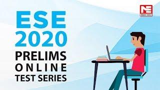 ESE 2020 Online Test Series for Prelims | MADE EASY