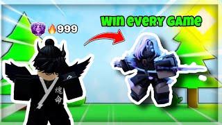 How To Win EVERY GAME Using Evelyn  roblox bedwars