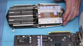 How to Replace Thermal Paste and Cleanup a GeForce RTX 2070 MSI ARMOR 8GB GPU