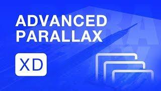 Advanced Parallax Animation | Adobe XD | UI / UX design & prototype ( Series )