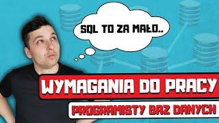 Jakie narzędzia i technologie używa w pracy programista baz danych ?