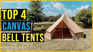 Top 4: Best Canvas Bell Tents in 2023 - The Best Canvas Bell Tents [Reviews]