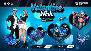 Valentine's wisb event confirm date | New Event Free Fire Bangladesh Server| Free Fire New Event