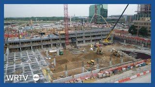 IU Health hospital campus taking shape