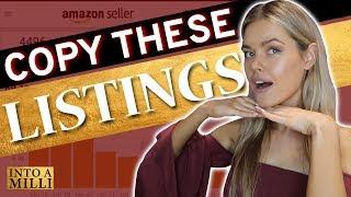 How To Copy the PERFECT Amazon FBA Product Listing That SELLS! And what NOT to do