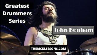 Greatest Drummers -John Bonham w/DRUM COVERS (Full Feature) THERICKLESSONS.COM