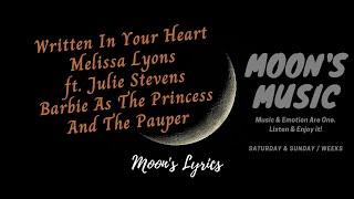  Written In Your Heart - Melissa Lyons ft. Julie Stevens  | Lyrics | Moon's Music Channel