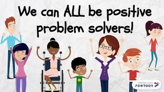 Positive Problem Solving Steps (English) Video Social Story