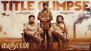 Garudan Title Glimpse | Soori,Sasikumar,Unni Mukundan | Yuvan | Vetrimaaran | RS Durai Senthilkumar