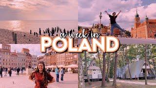 a week in Poland: Warsaw, Szczecin, Wolin National Park, and more!  (poland vlog)
