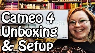 UNBOXING THE CAMEO 4: What to do when you set up your brand new Cameo 4