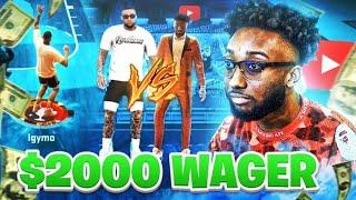 ANNOYING TV CHALLENGED ME TO A $2000 WAGER! BEST CENTER JUMPSHOT ON NBA 2K20!