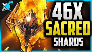 46X SACRED SHARDS !!... HOW MANY LEGENDARIES !? | 2x Sacred Event ! | RAID: Shadow Legends