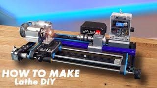 HOW TO MAKE A BATTERY LATHE MACHINE DIY