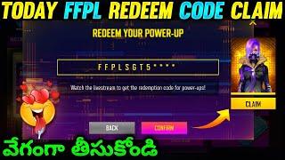 FFPL BUNDLE  REDEEM CODE CLAIM NOW | FREEFIRE PRO LEAGUE REDEEM CODE | FREEFIRE TODAY REDEEM CODE