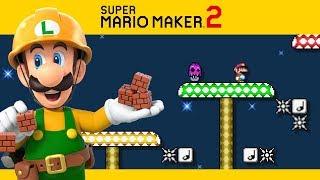 SUPER MARIO MAKER 2 | Campanha #4 - Fugindo do Cogumelo Envenenado!