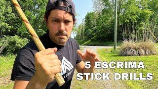 5 ESCRIMA STICK DRILLS You Need to be Training - Filipino Martial Arts