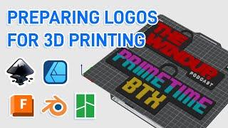 Preparing Logos For 3D Print