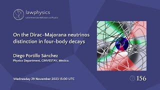 [W156] Diego Portillo: On the Dirac-Majorana neutrinos distinction in four-body decays